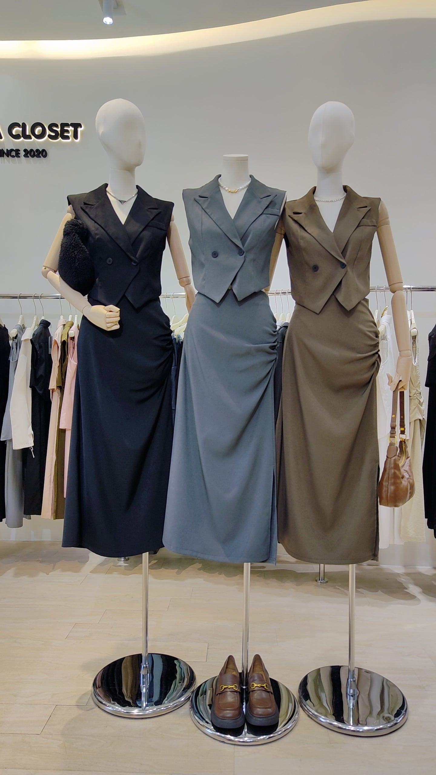The "Milano" Blazer & Skirt Set