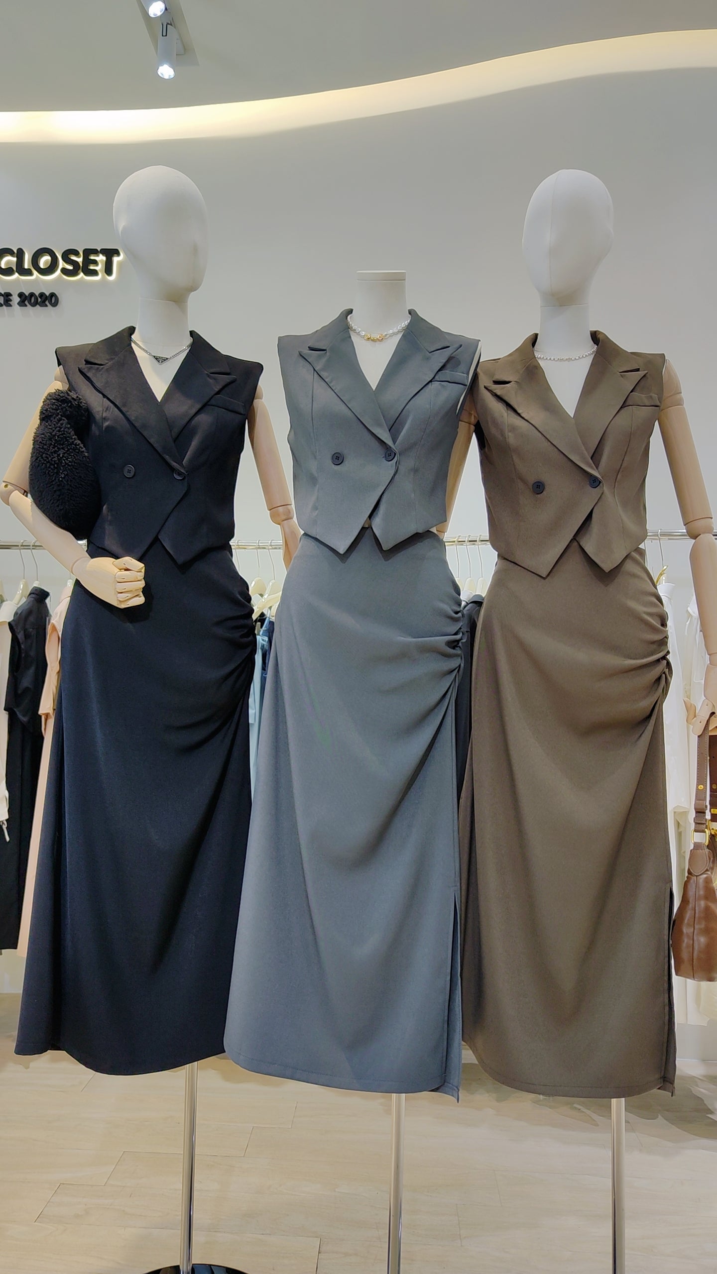 The "Milano" Blazer & Skirt Set