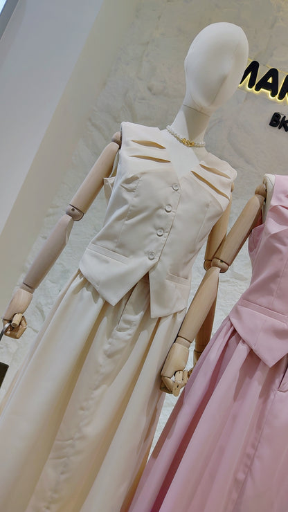 The "Pleated Shoulder" Co-ord Set