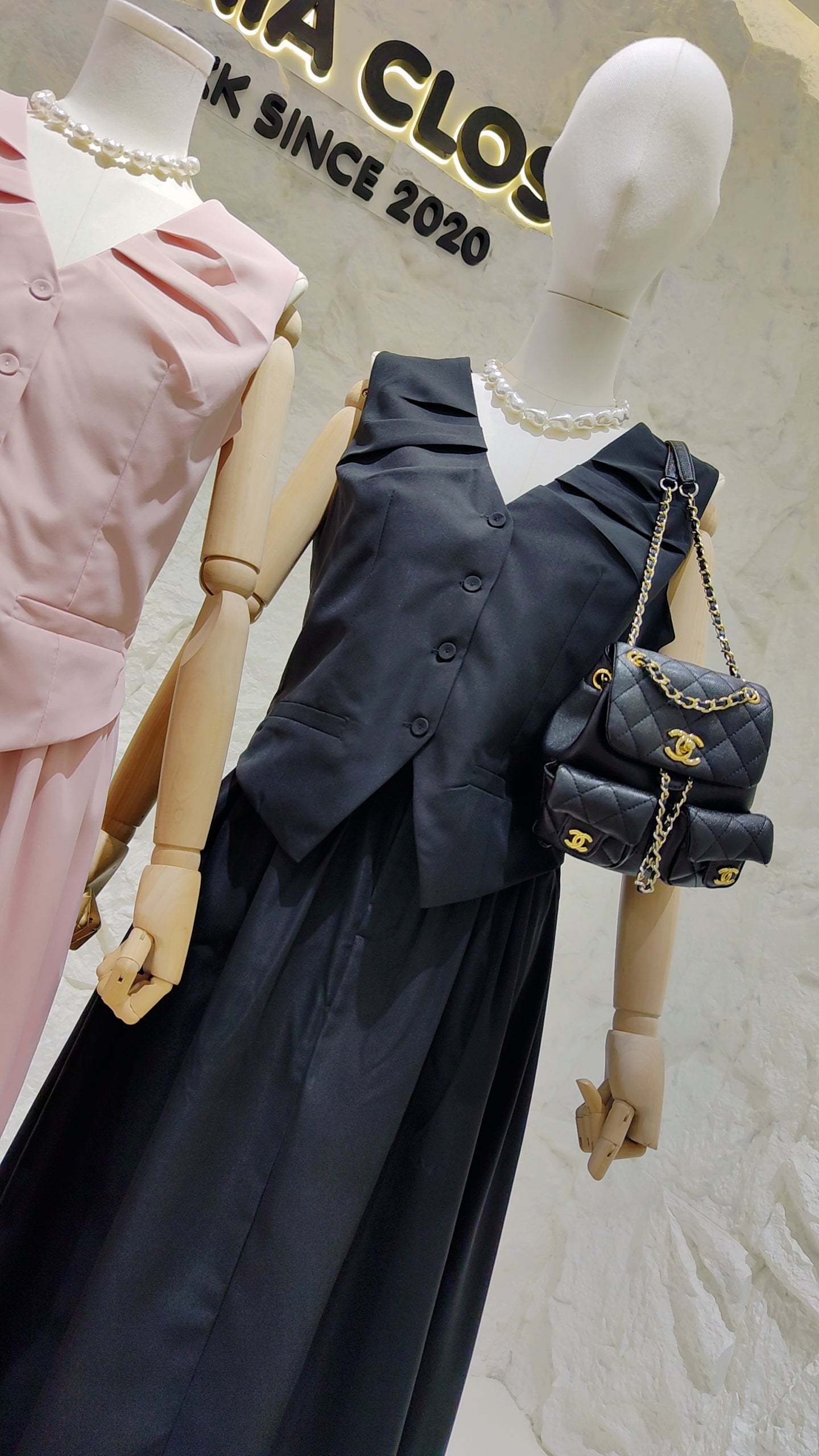 The "Pleated Shoulder" Co-ord Set