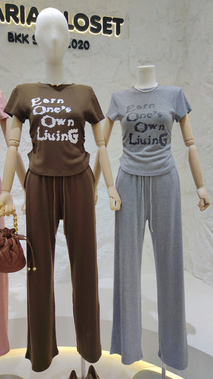 The "Earn One's Living" Graphic Set: