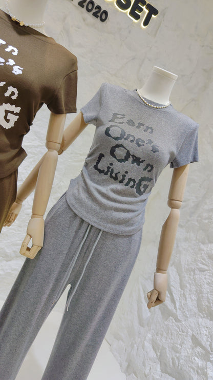 The "Earn One's Living" Graphic Set:
