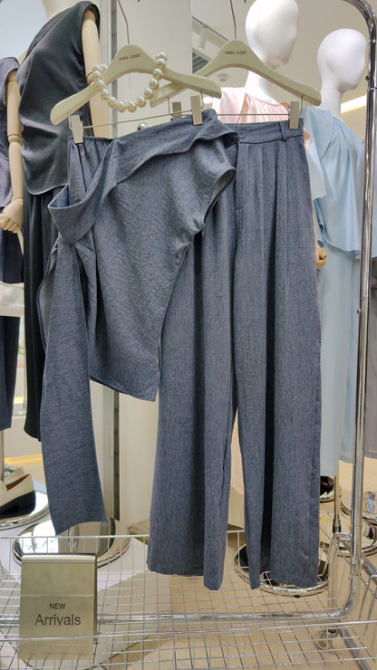 The "Helena" Asymmetrical Drape Set