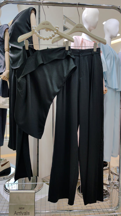 The "Helena" Asymmetrical Drape Set