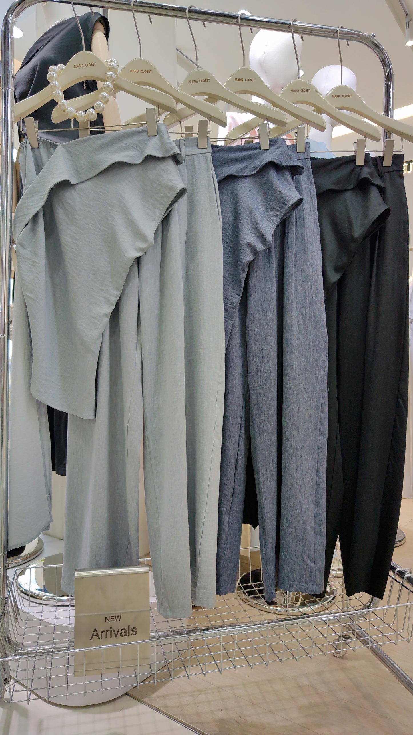 The "Helena" Asymmetrical Drape Set