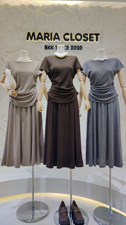 The "Verona" Wide Neck Co-ord