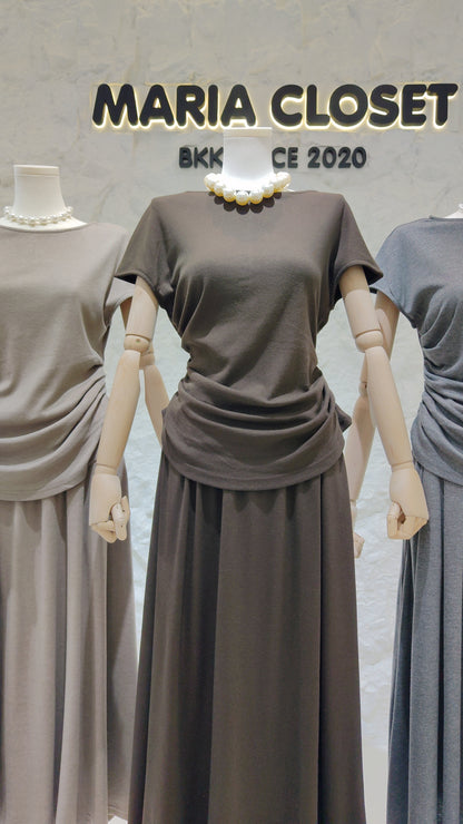 The "Verona" Wide Neck Co-ord