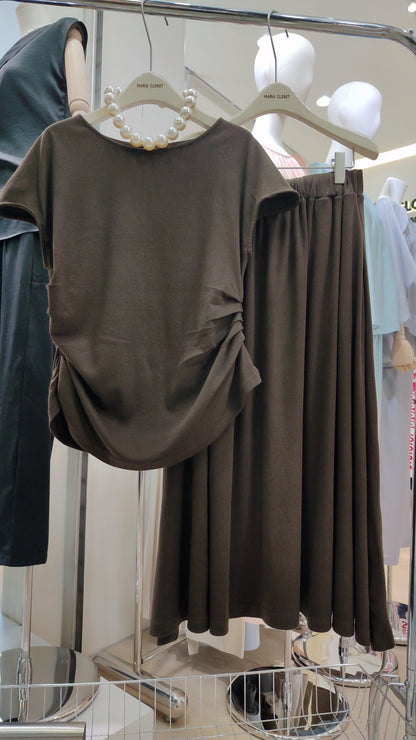 The "Verona" Wide Neck Co-ord