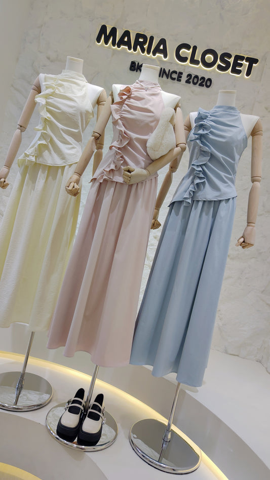 The "Florence" Ruffle Co-ord Set