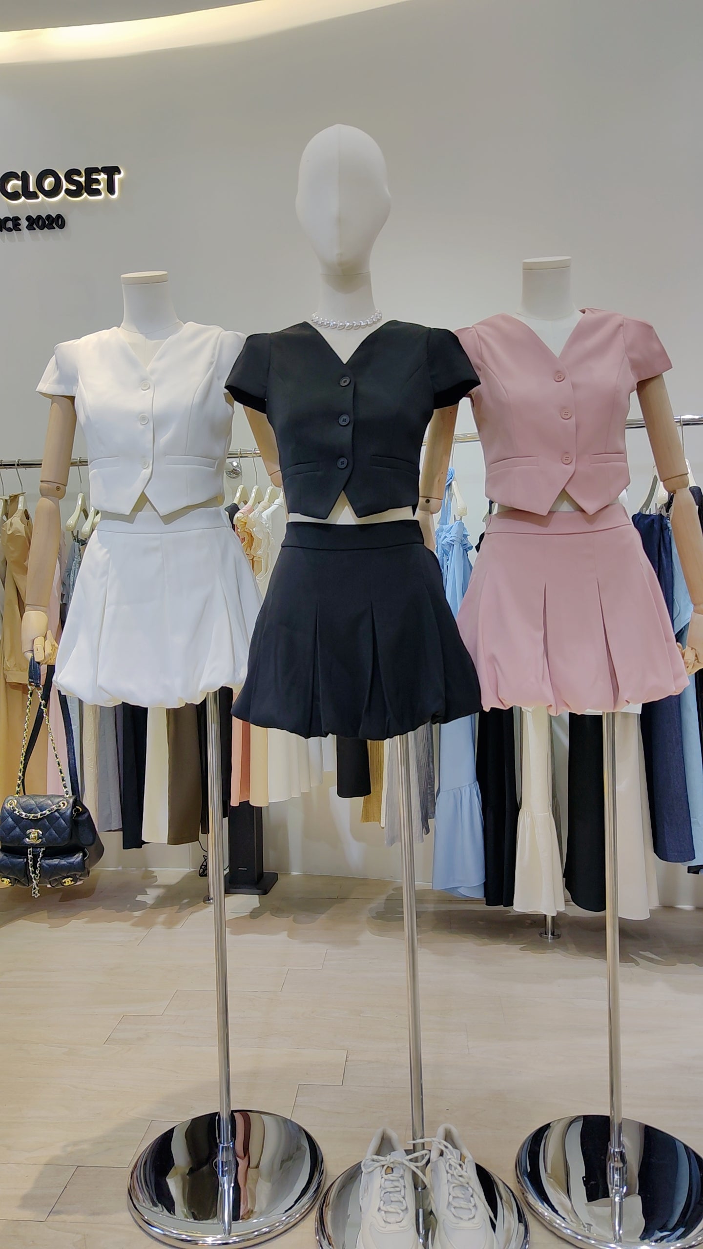 The "Bubble Pleat" Co-ord: