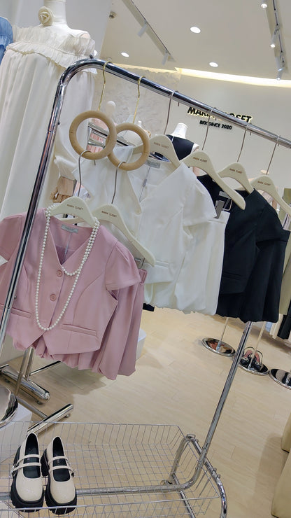 The "Bubble Pleat" Co-ord: