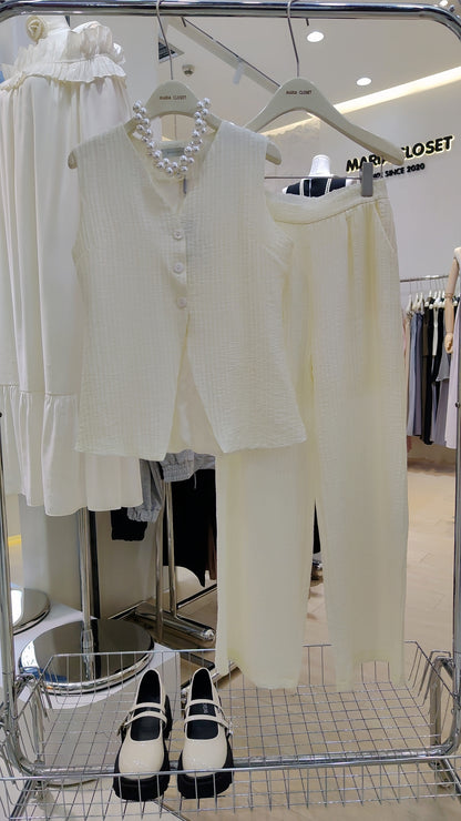 The "Plissé" Textured Set