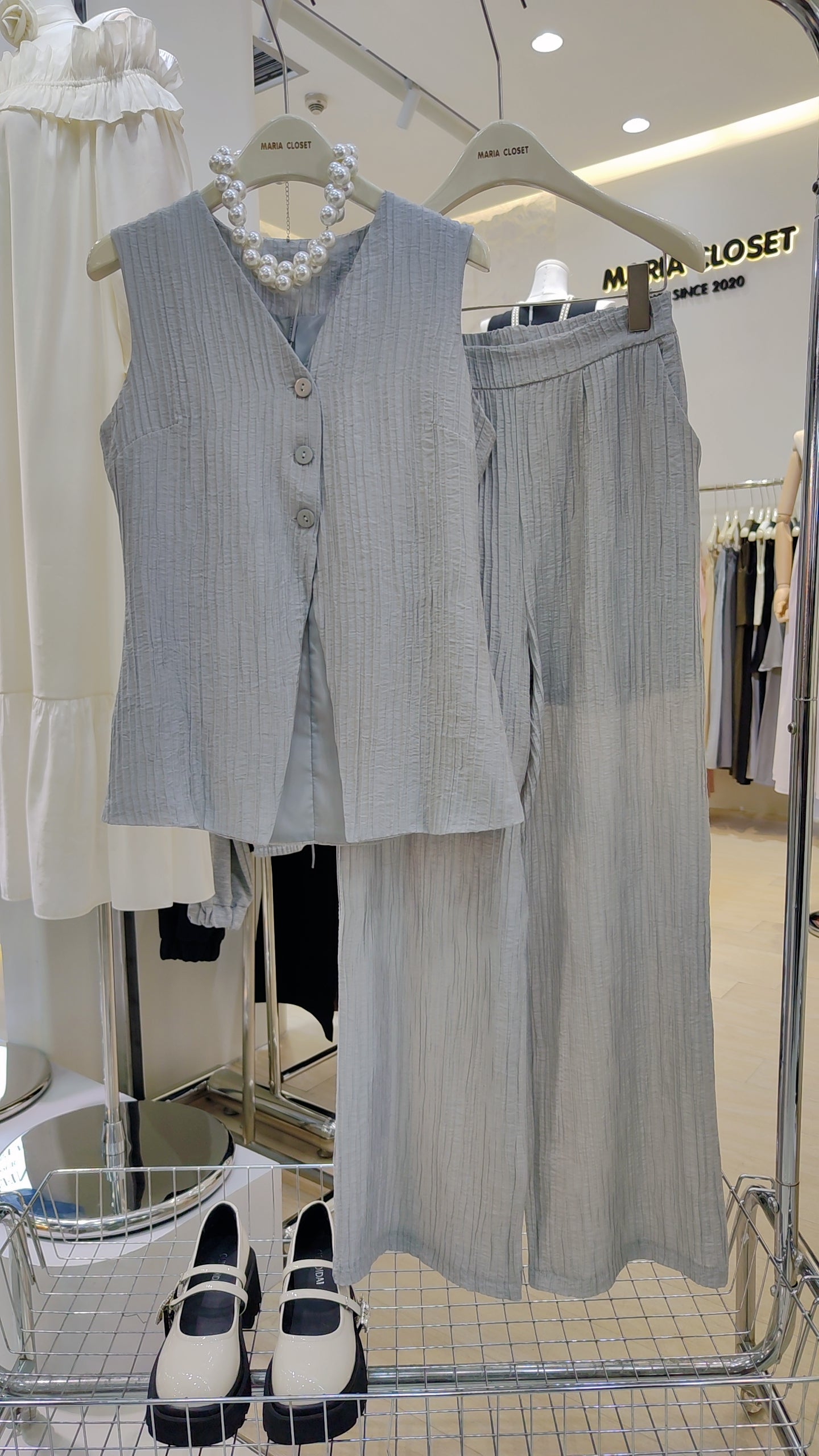 The "Plissé" Textured Set