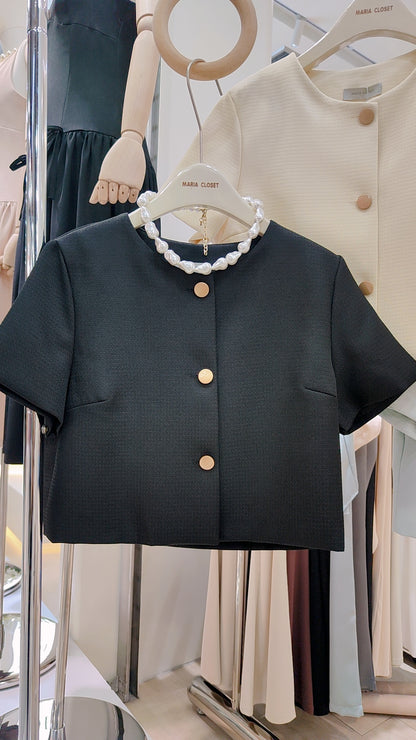 Maria's "Classic Tweed" Blazer