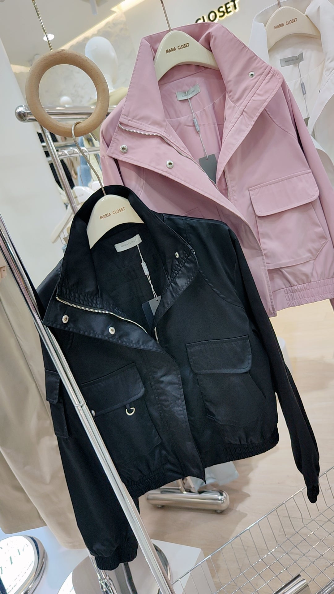 Maria's "Oversized Jacket Bomber"