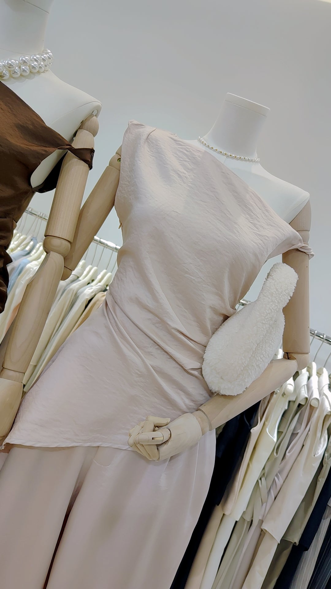 Maria's "Asymmetrical Drape" Co-ord Set
