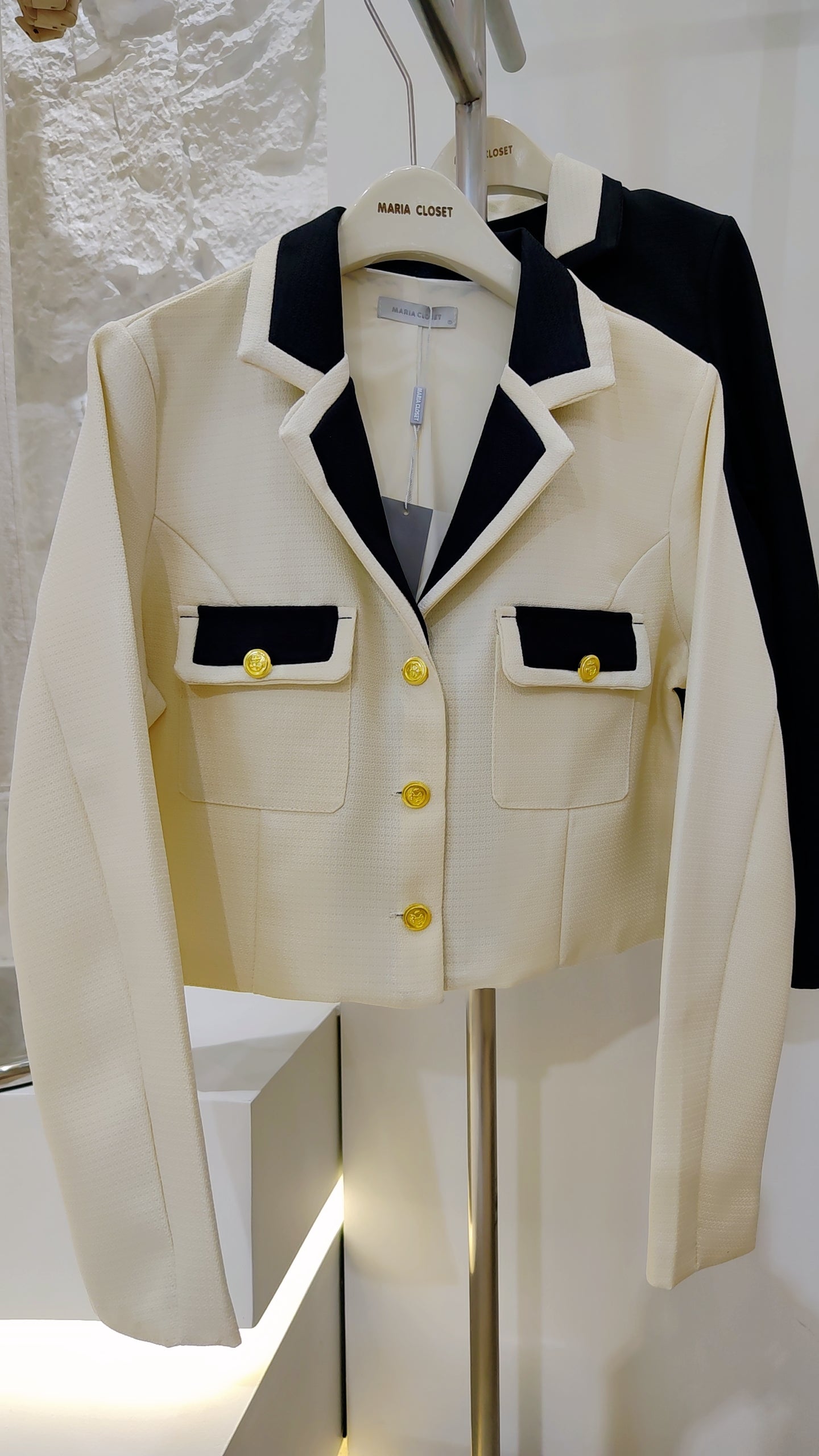 The "Two-Tone" Maria Blazer
