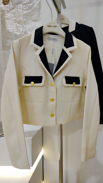 The "Two-Tone" Maria Blazer