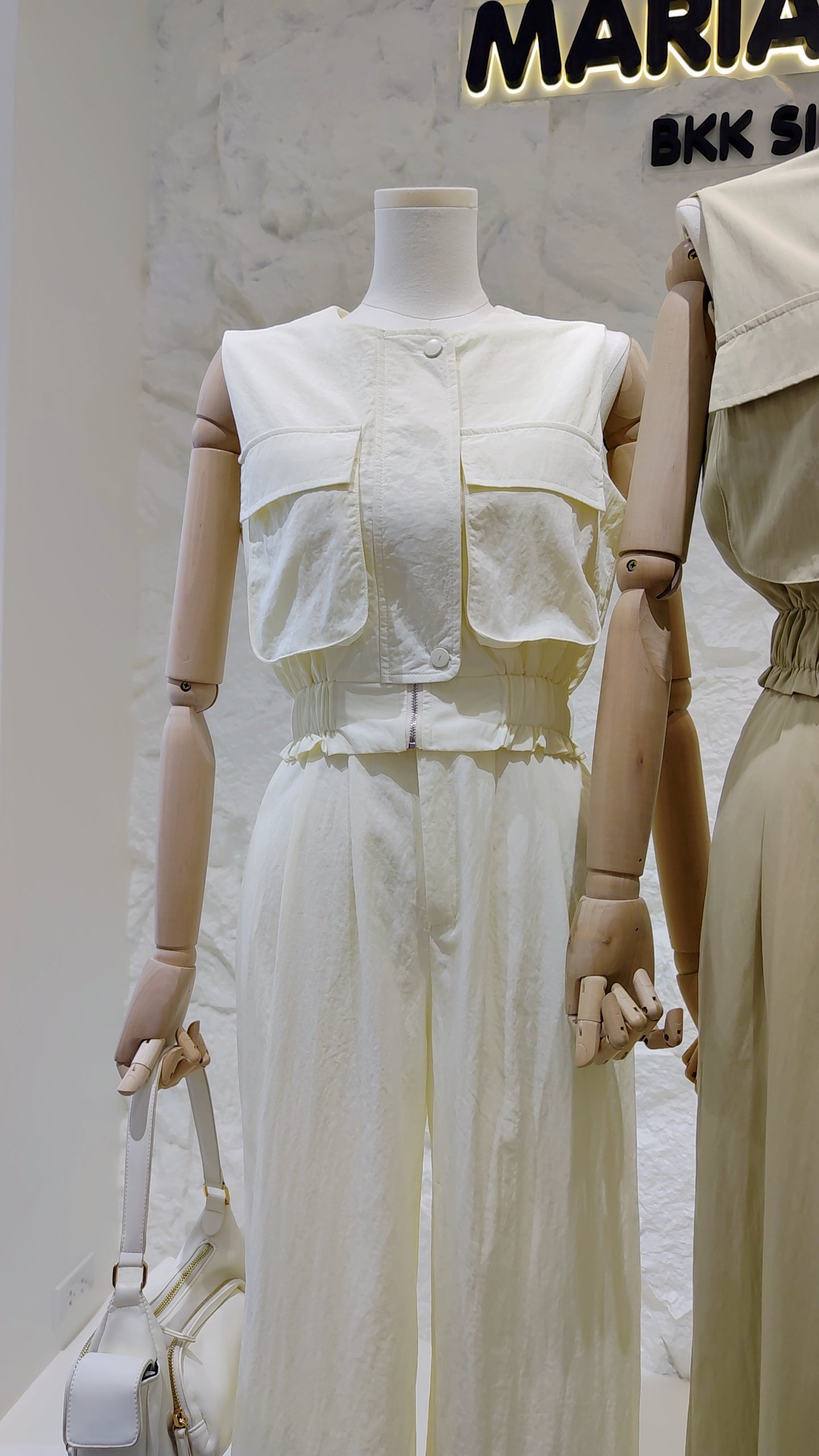 The "Cargo Pocket" Sleeveless Set