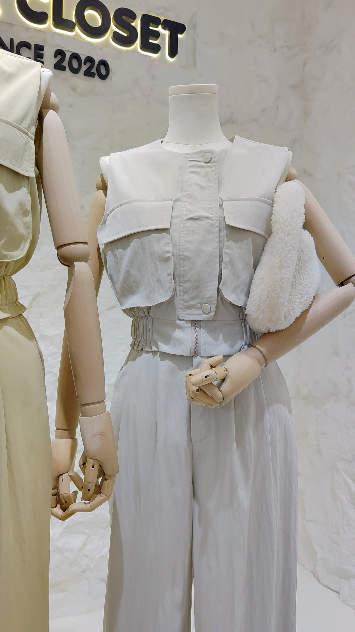 The "Cargo Pocket" Sleeveless Set