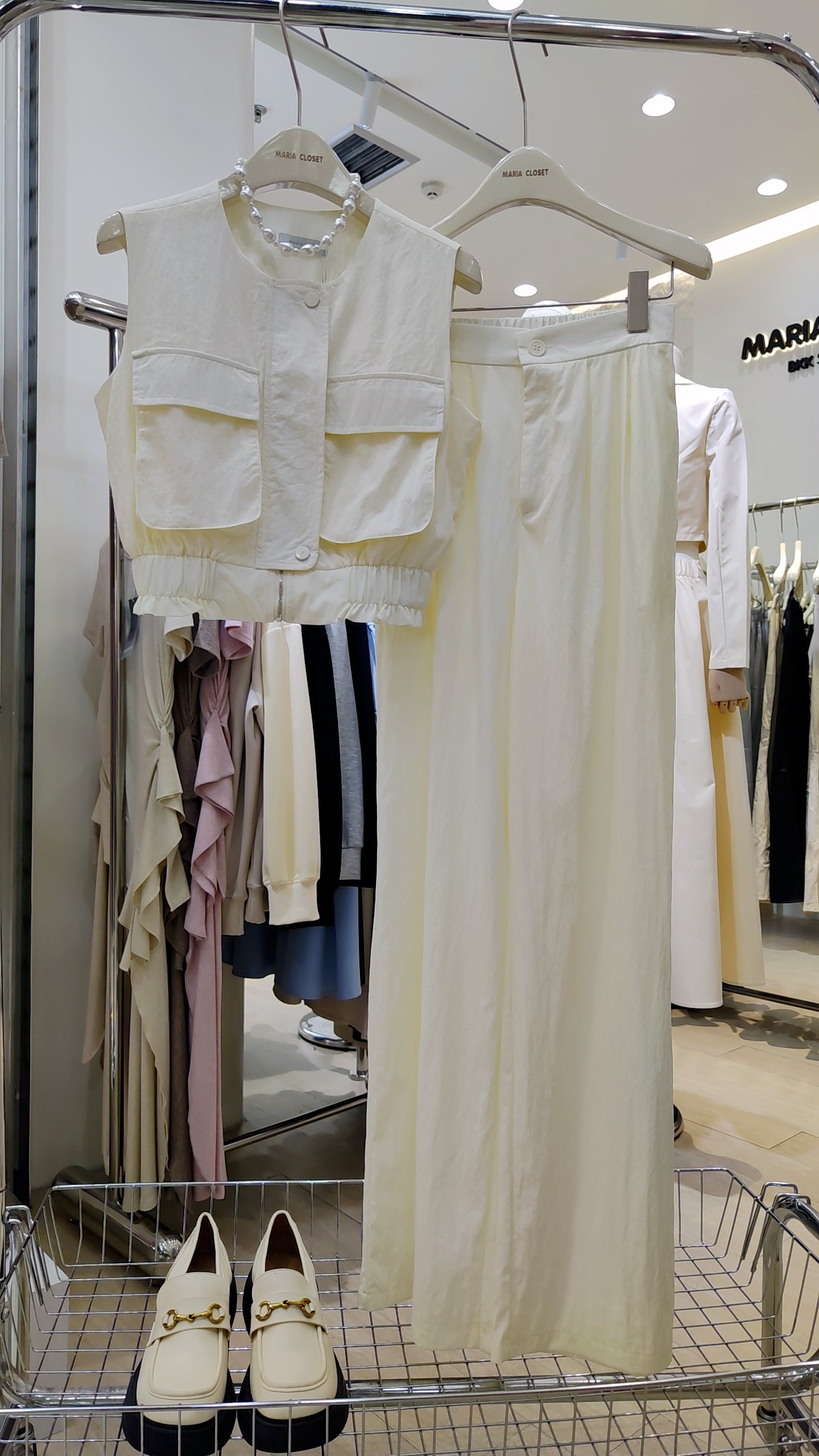The "Cargo Pocket" Sleeveless Set