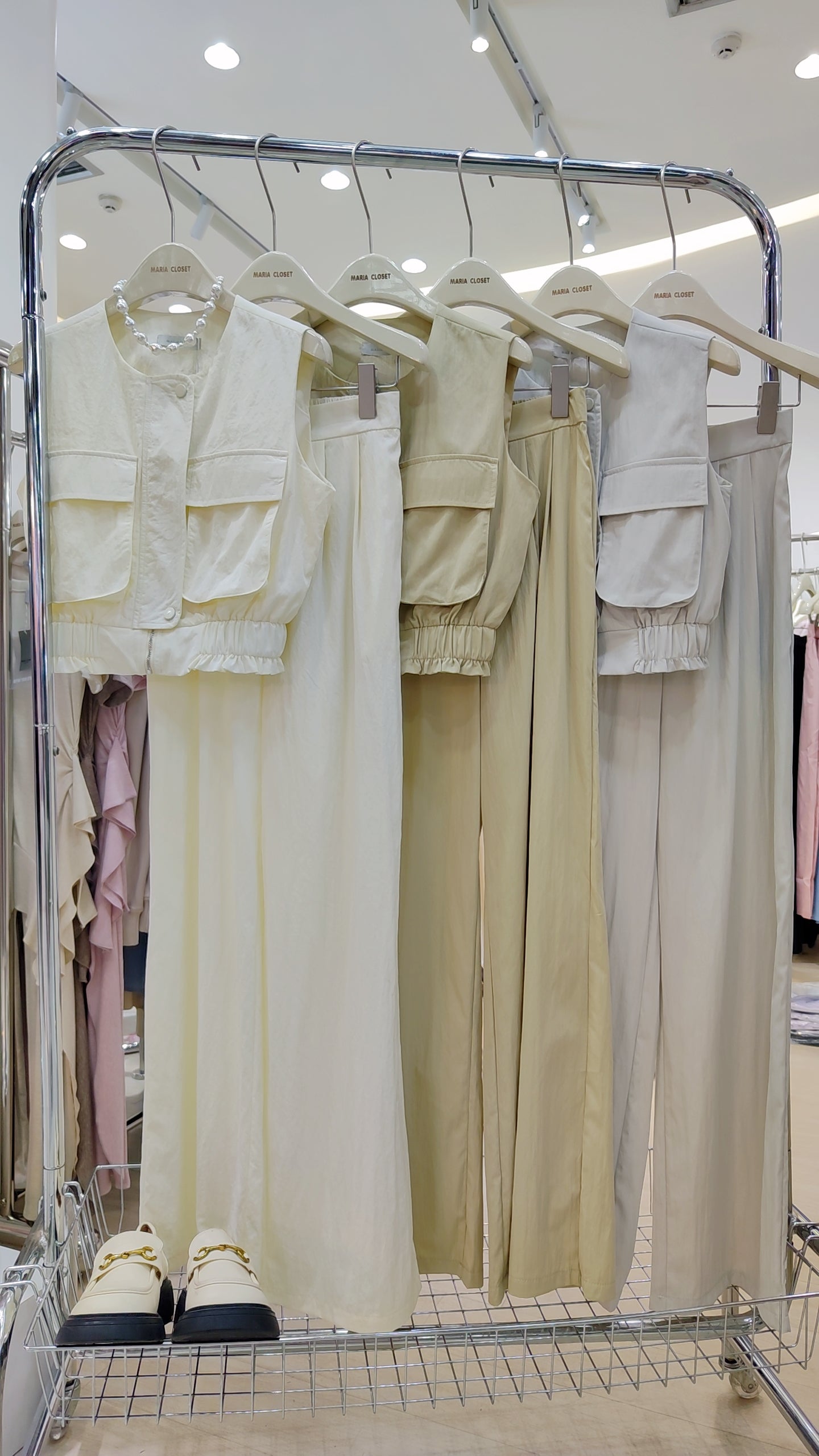 The "Cargo Pocket" Sleeveless Set