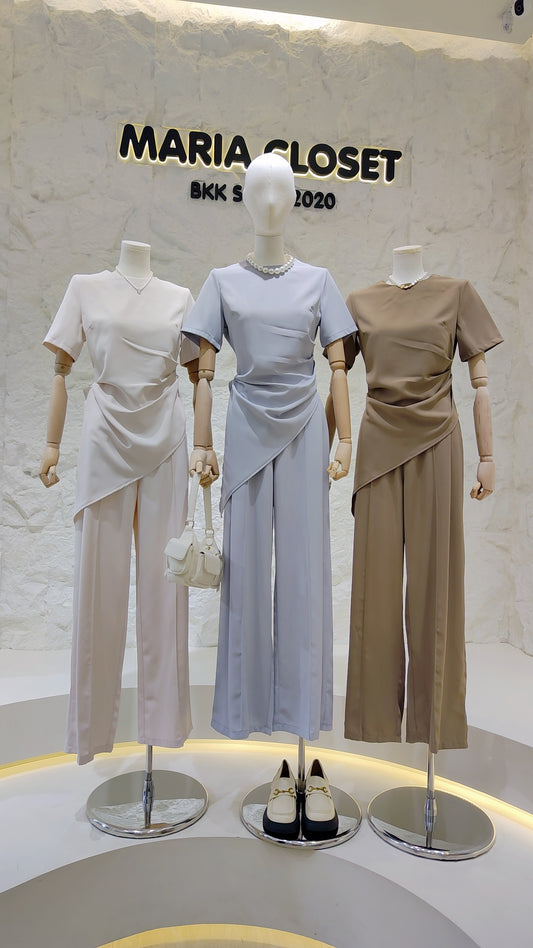 The "Edgy Asymmetric" Two-Piece Set