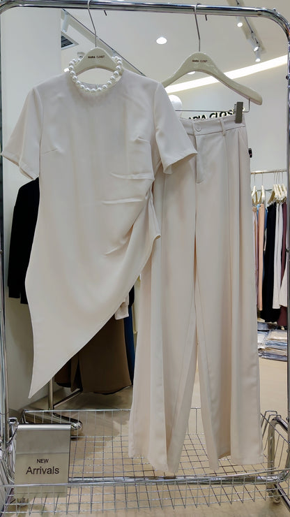 The "Edgy Asymmetric" Two-Piece Set