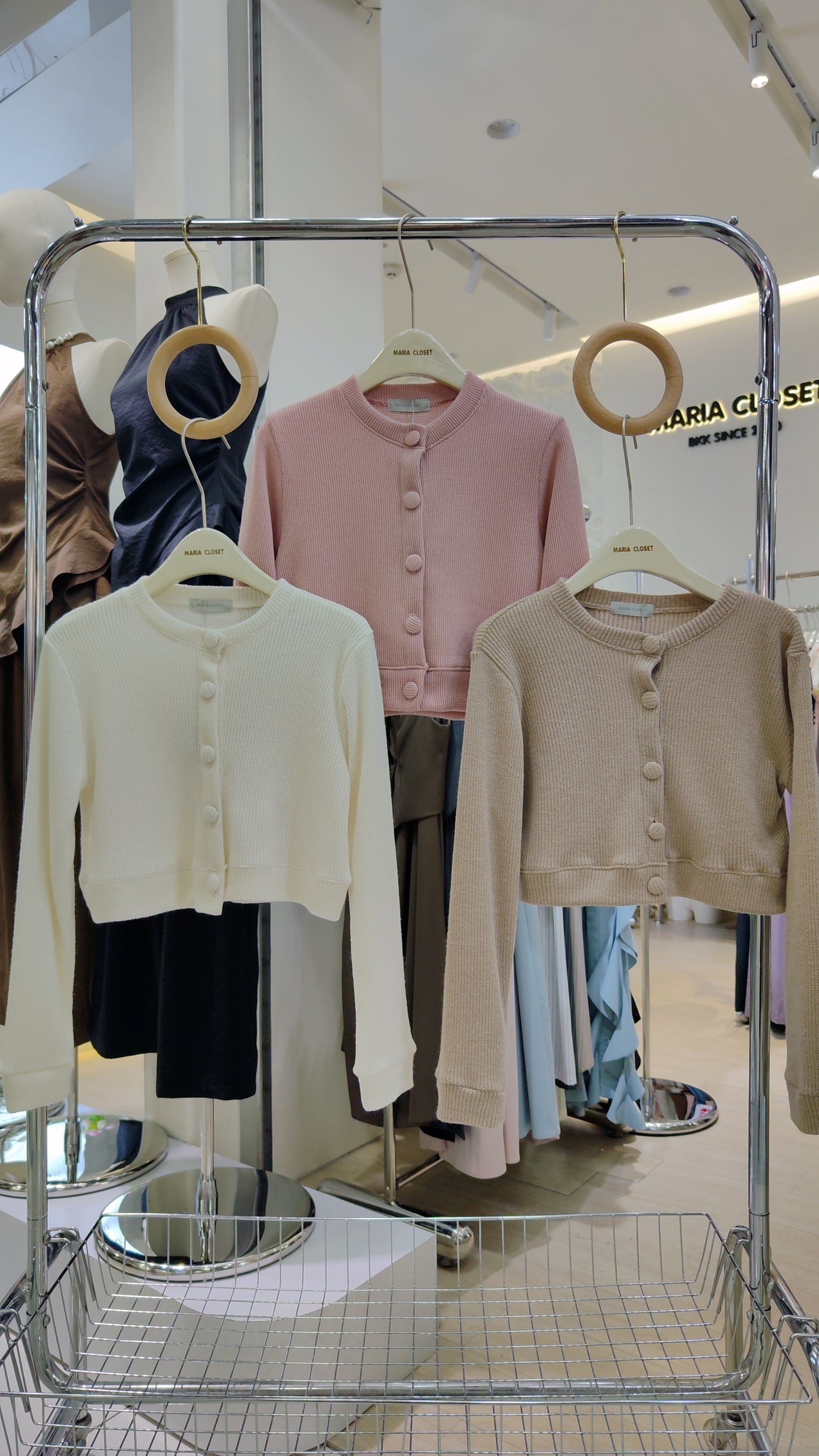 The "Café" Cropped Cardigan