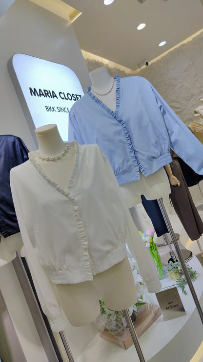 The "Adeline" Ruffle Bomber