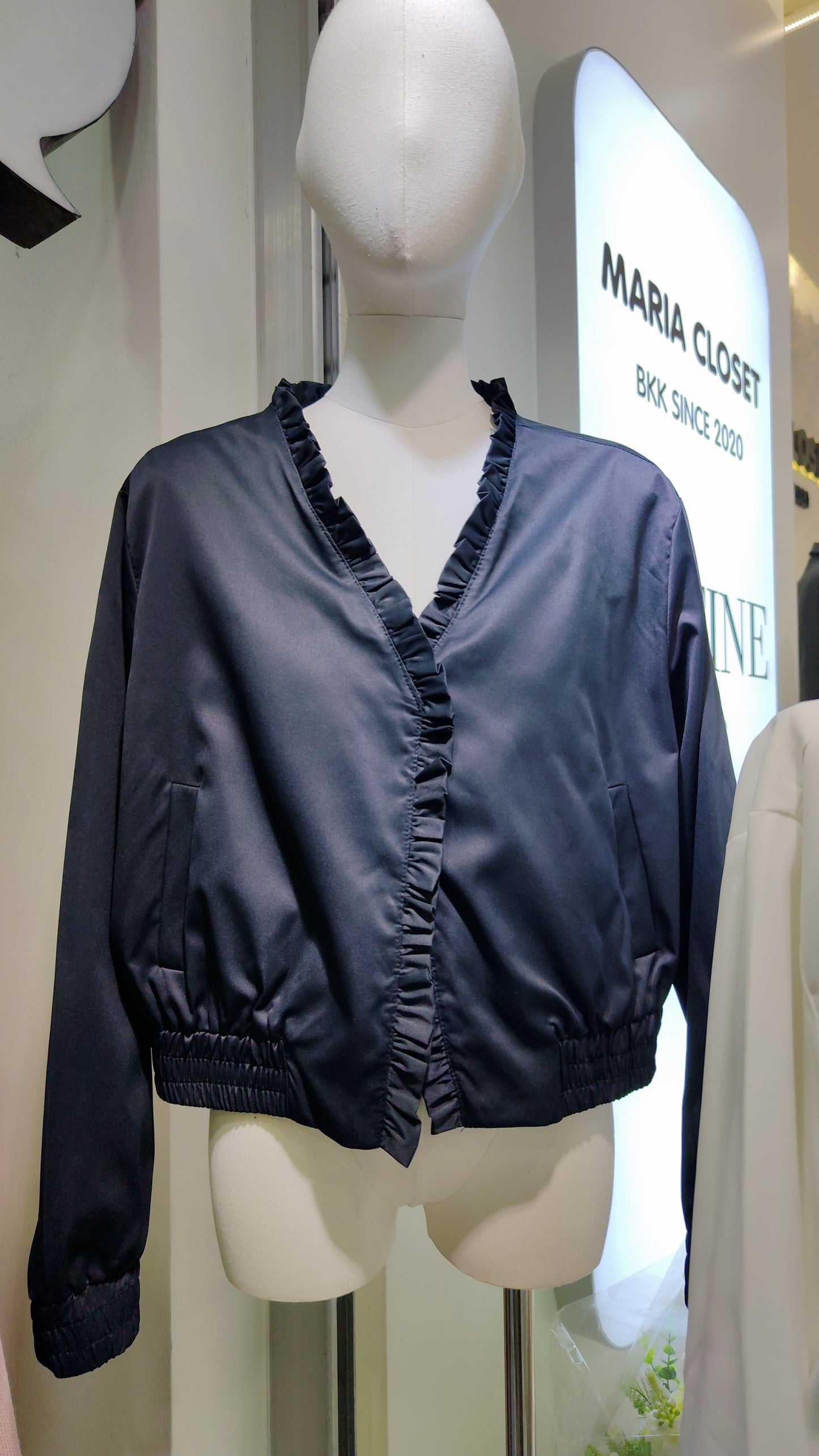 The "Adeline" Ruffle Bomber