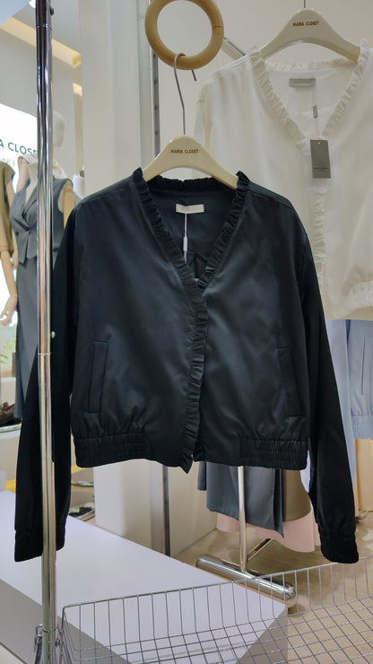 The "Adeline" Ruffle Bomber