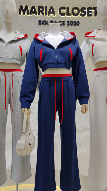 The "Energized" Zip-Up Set