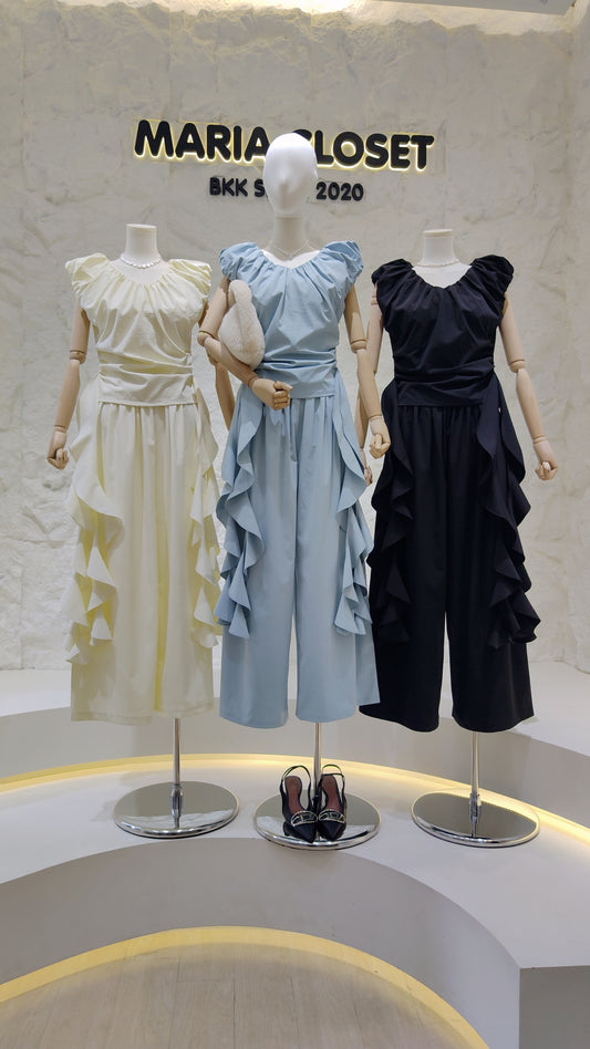 The "Cascade" Ruffle Set