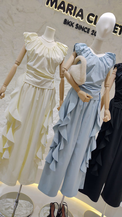 The "Cascade" Ruffle Set