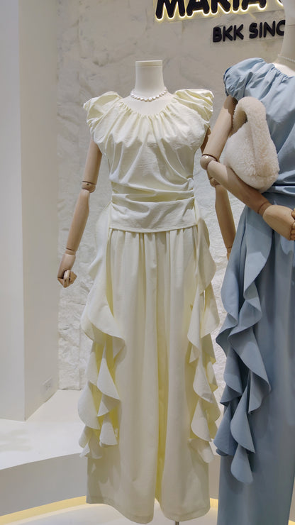 The "Cascade" Ruffle Set