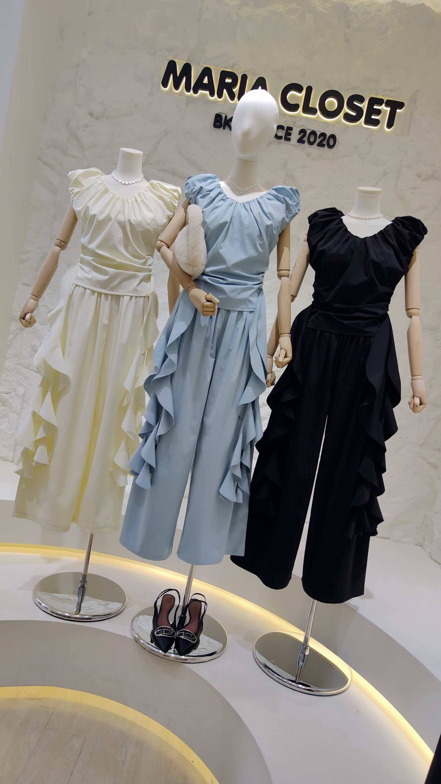 The "Cascade" Ruffle Set