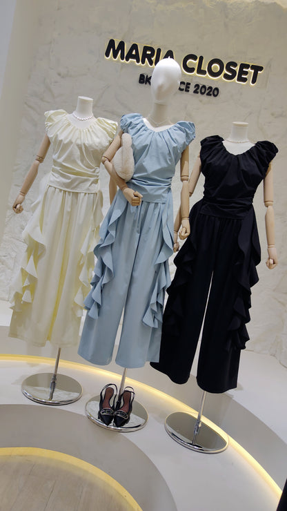 The "Cascade" Ruffle Set