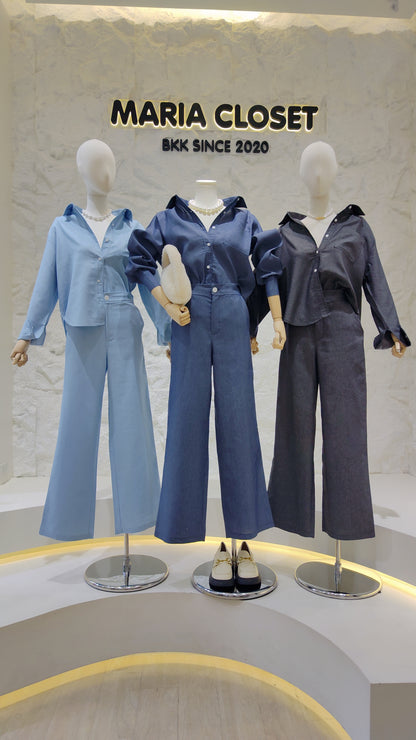 The "Brooklyn" Chambray Set