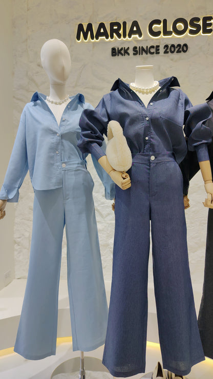 The "Brooklyn" Chambray Set