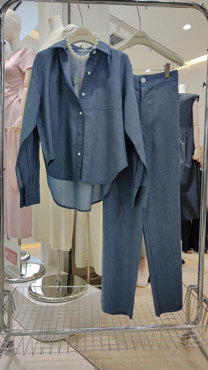 The "Brooklyn" Chambray Set