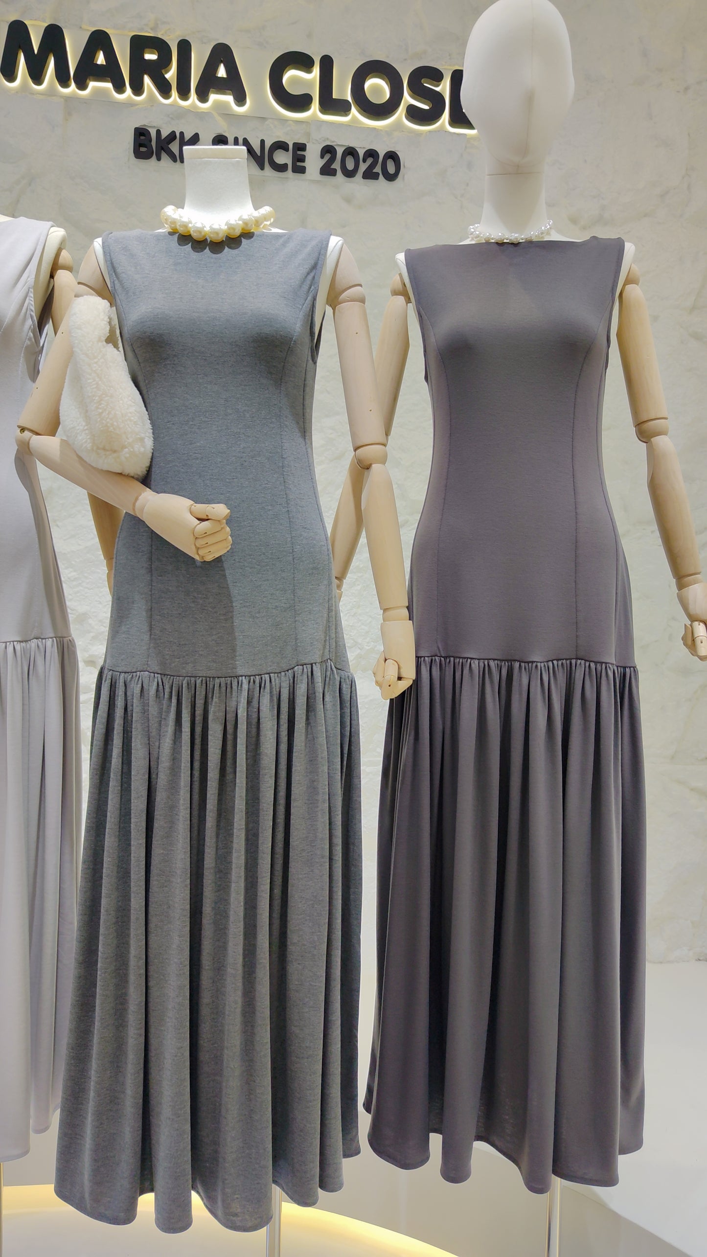 The "Verona" V-Back Dress