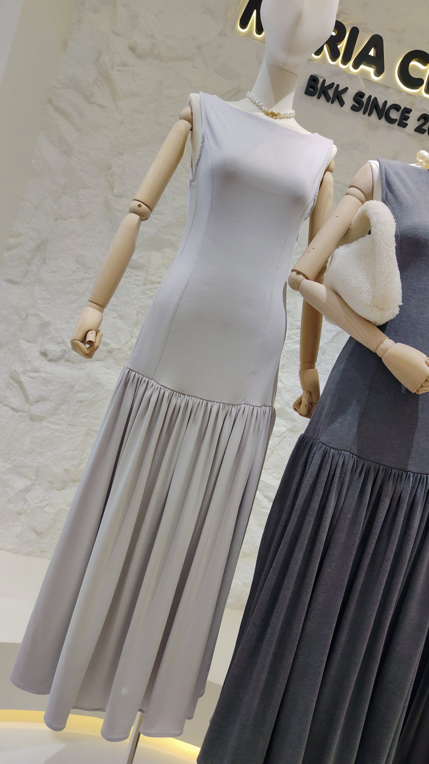 The "Verona" V-Back Dress