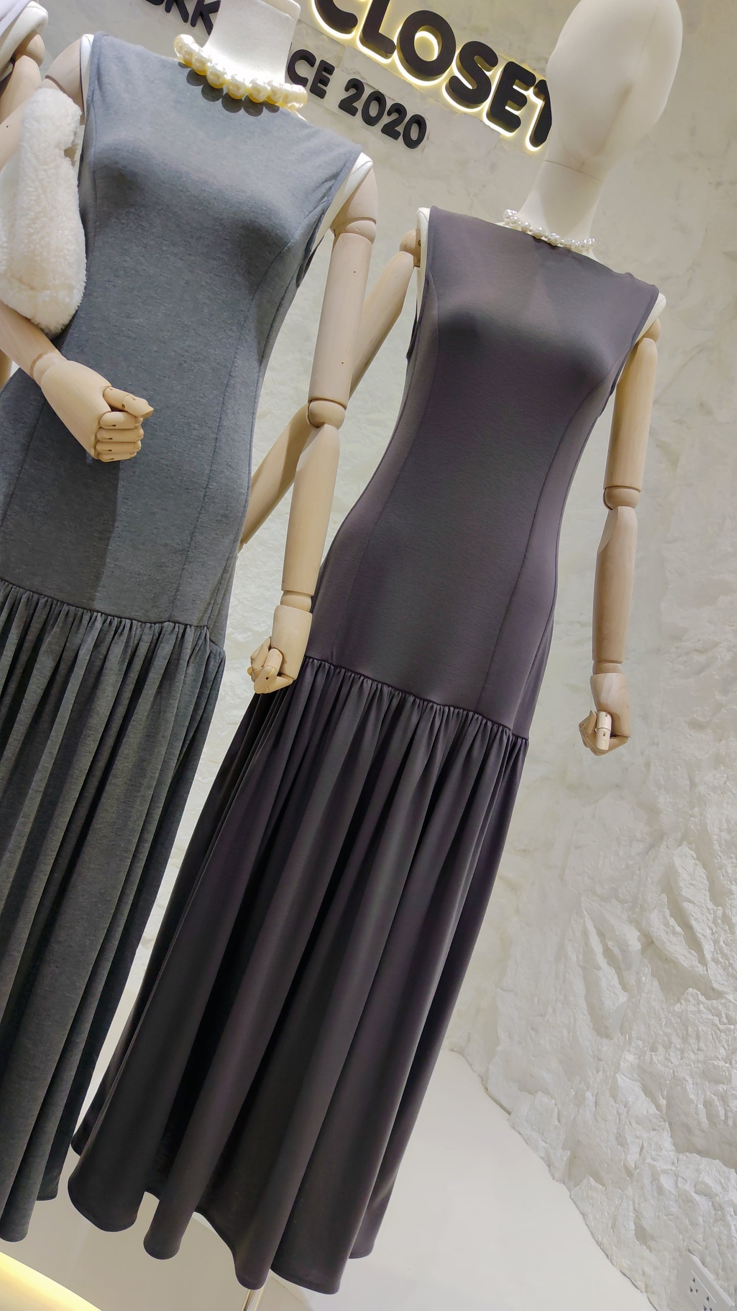 The "Verona" V-Back Dress