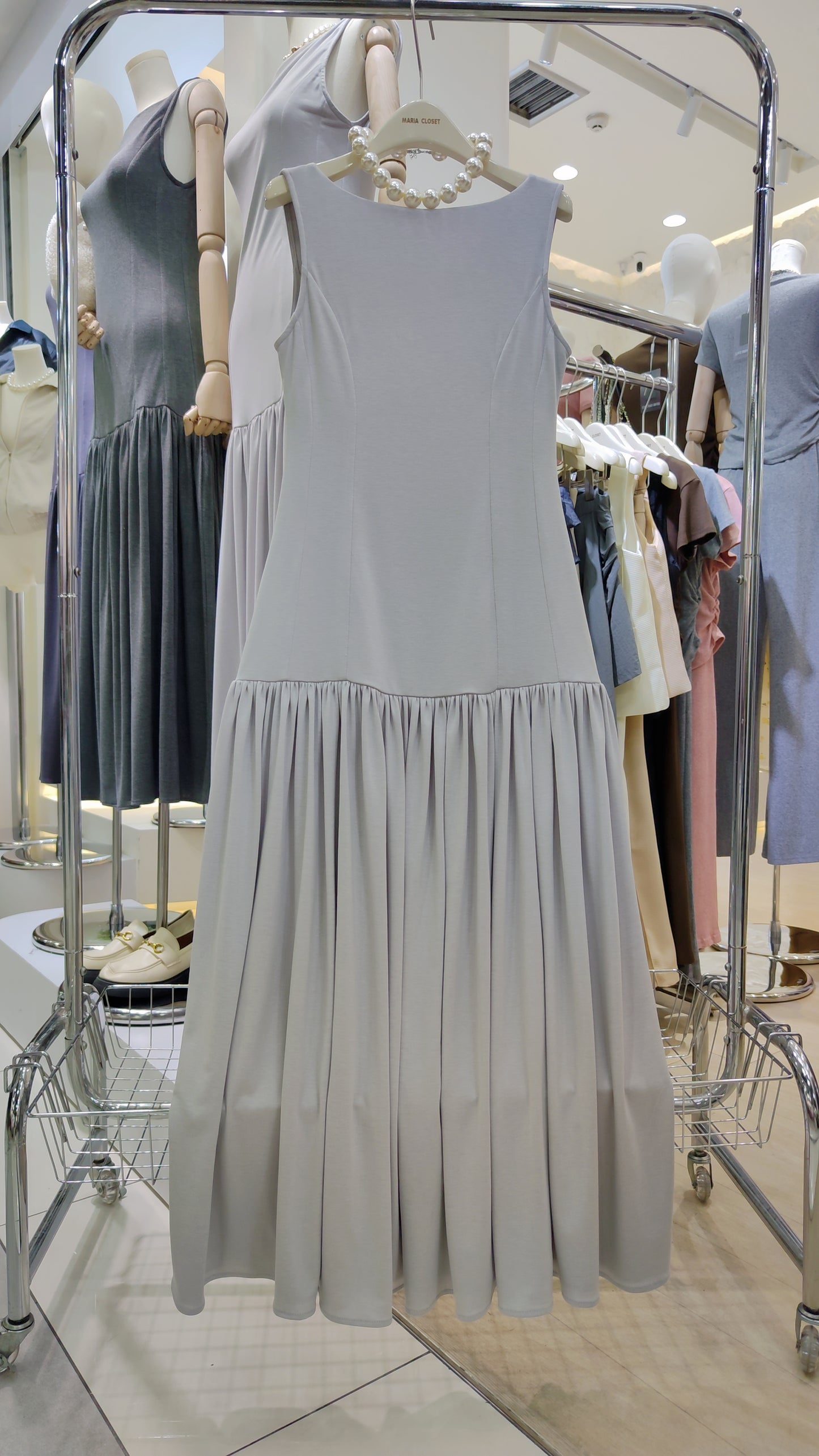 The "Verona" V-Back Dress