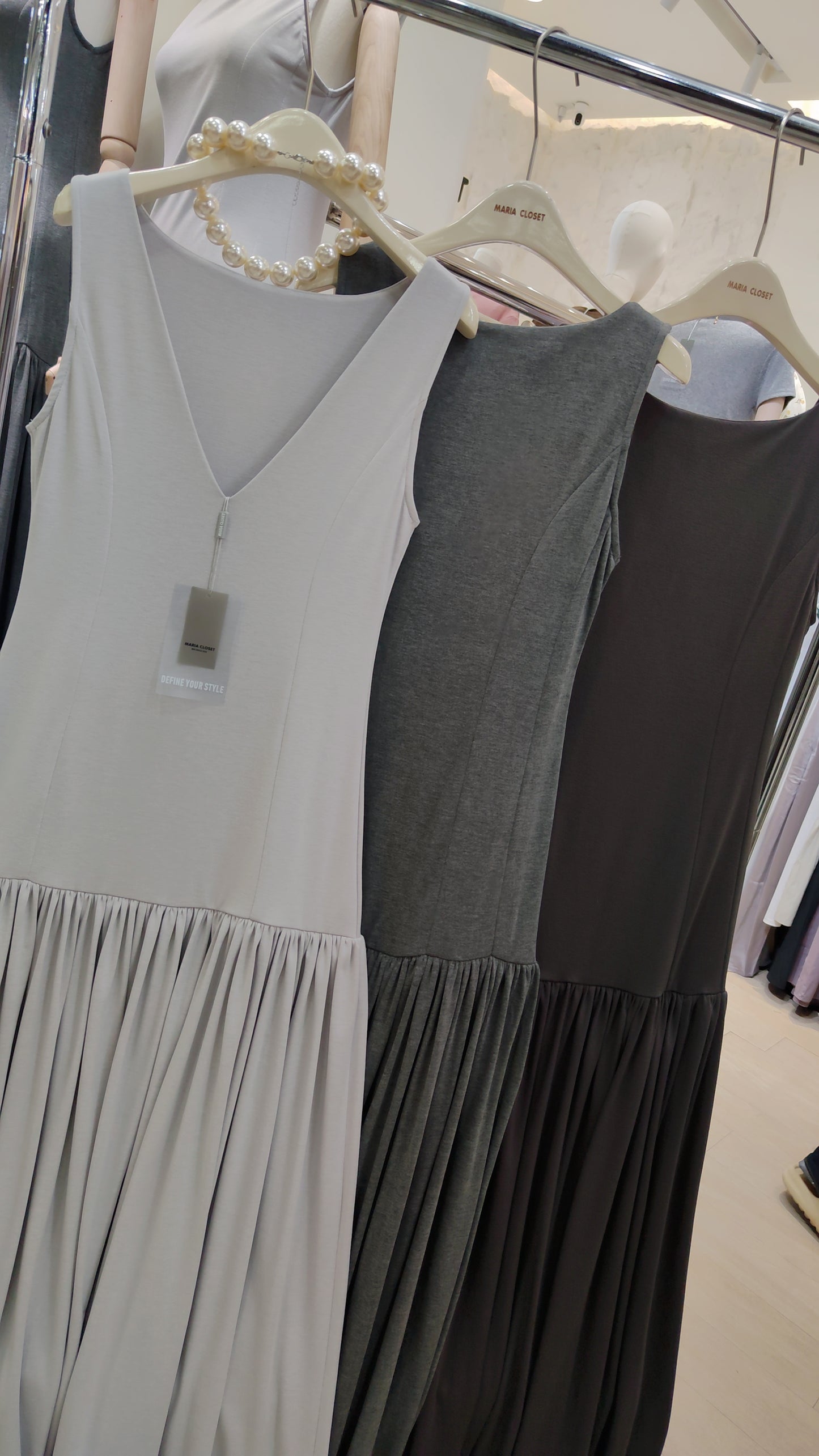 The "Verona" V-Back Dress