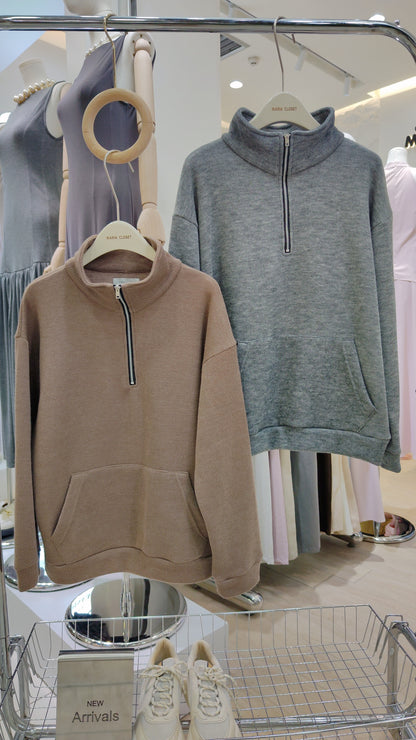 The "Aspen" Ribbed-Knit Pullover