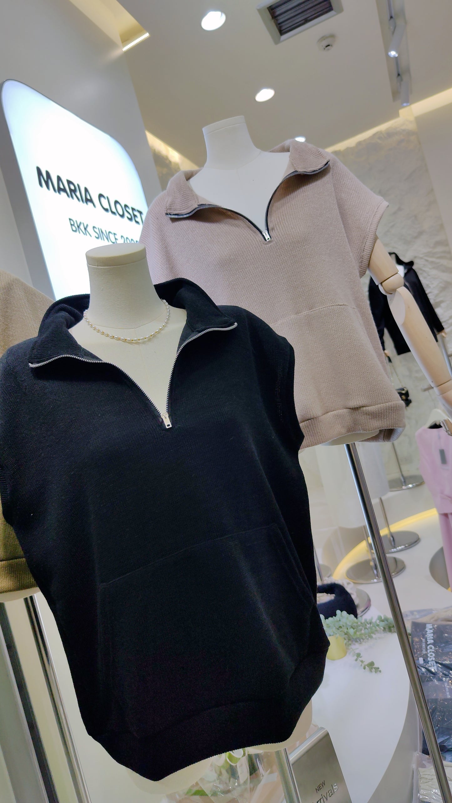 The "Cameron" Quarter-Zip Vest: