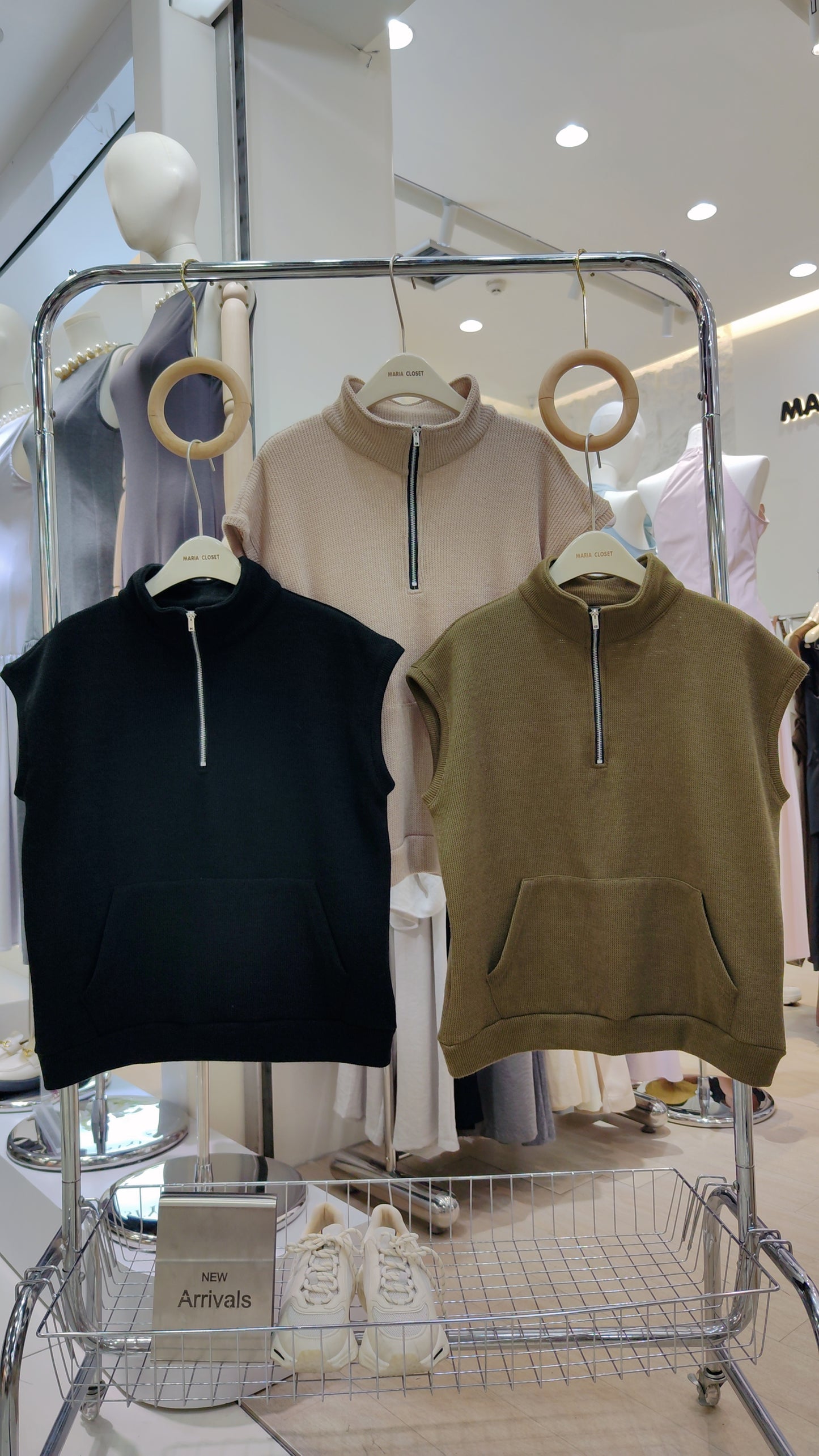 The "Cameron" Quarter-Zip Vest: