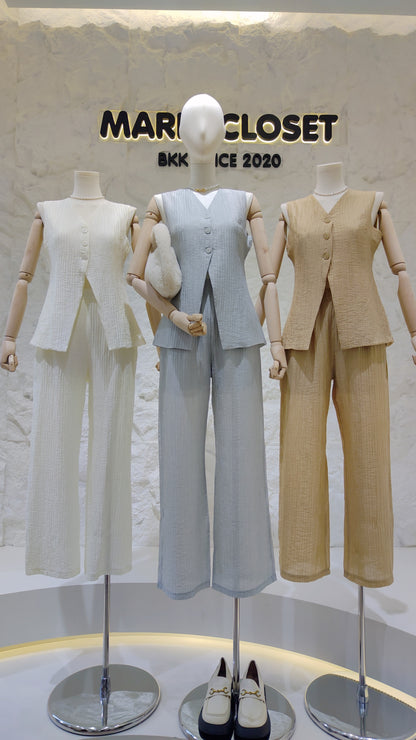 The "Plissé" Textured Set